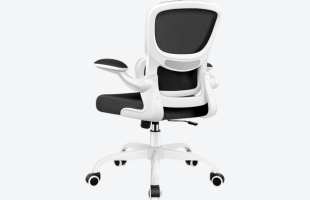 Reclining Office Chair for Home Office - White
