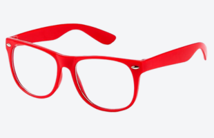 Spooktacular Creations Red Nerd Glasses